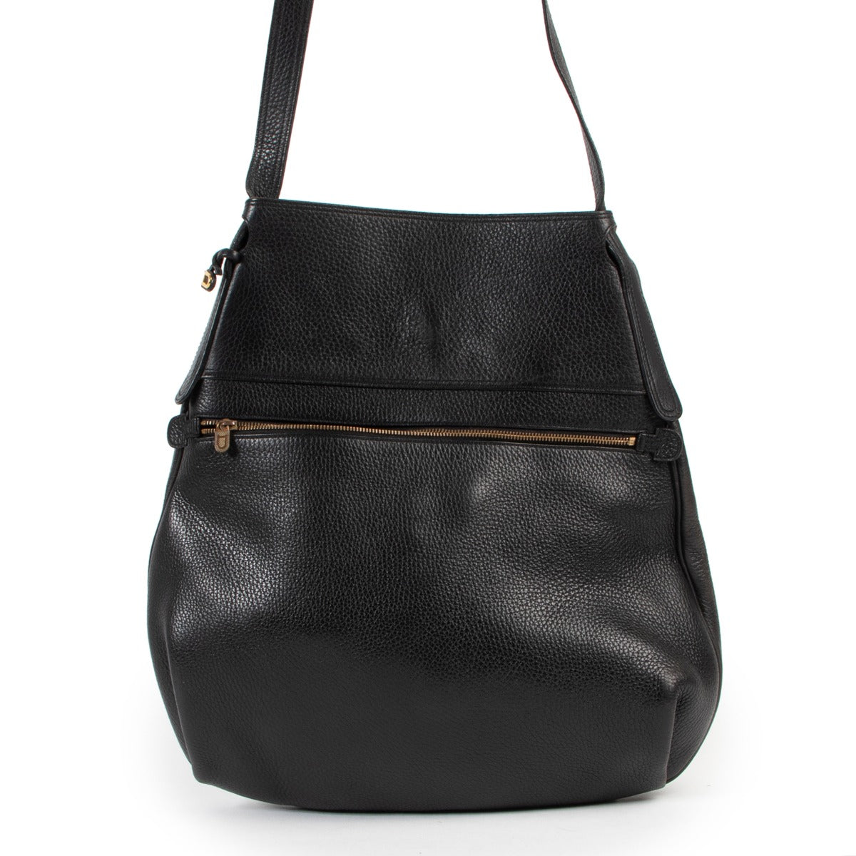 Luxury designer bag in black leather on Labellov