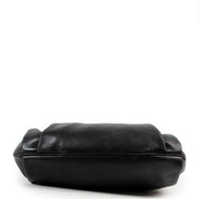 Delvaux Black Leather unique vintage bag in good condition