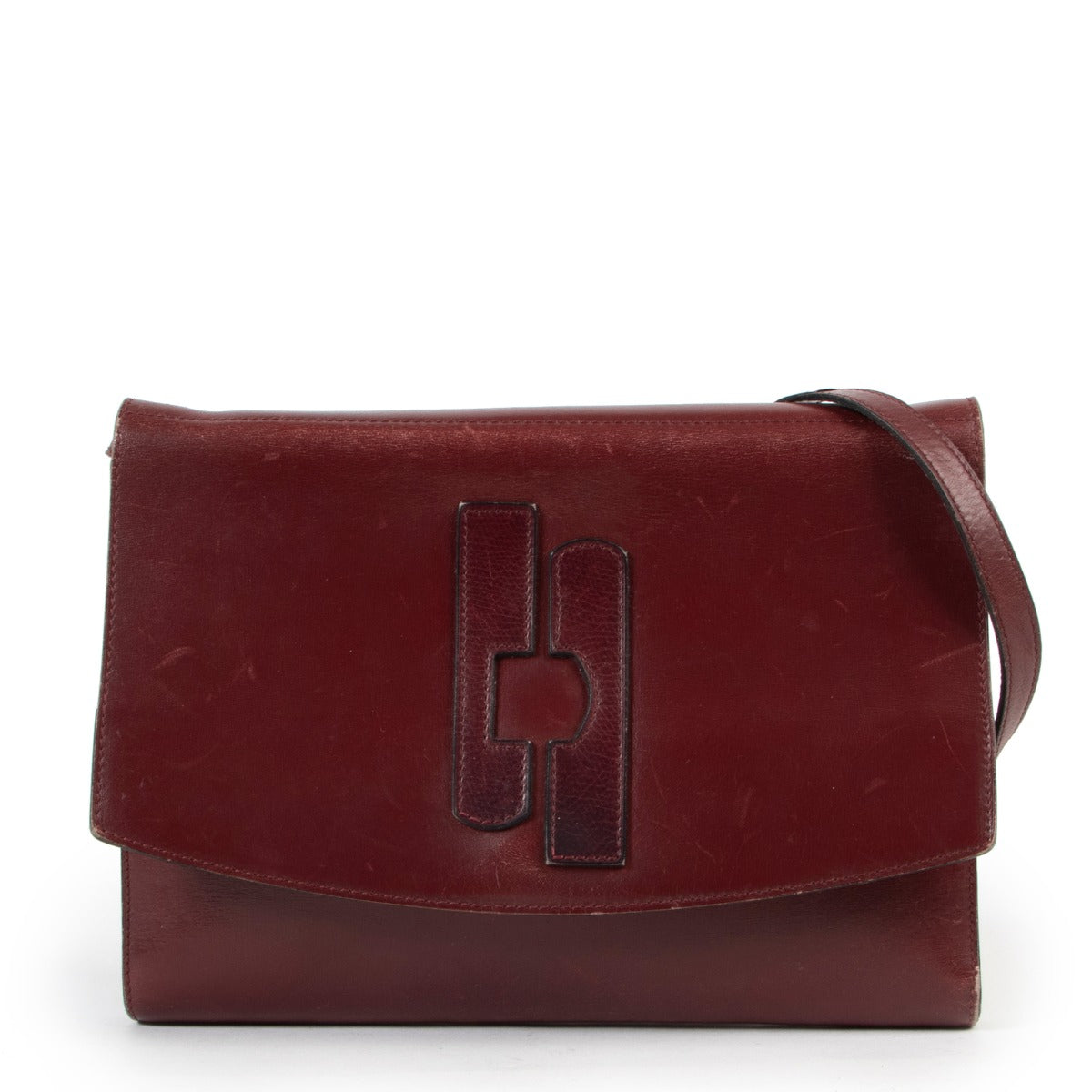 Delvaux Burgundy Shoulder bag vintage
