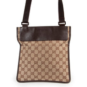 Gucci Monogram Brwon Leather bag in very good condition