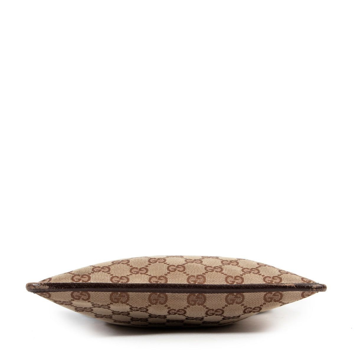 Monogram brown Gucci bag in perfect condition on safe site