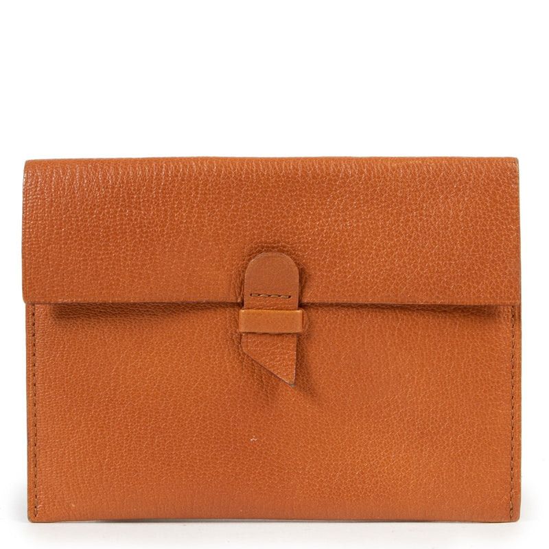 Shop safe online brown Delvaux wallet