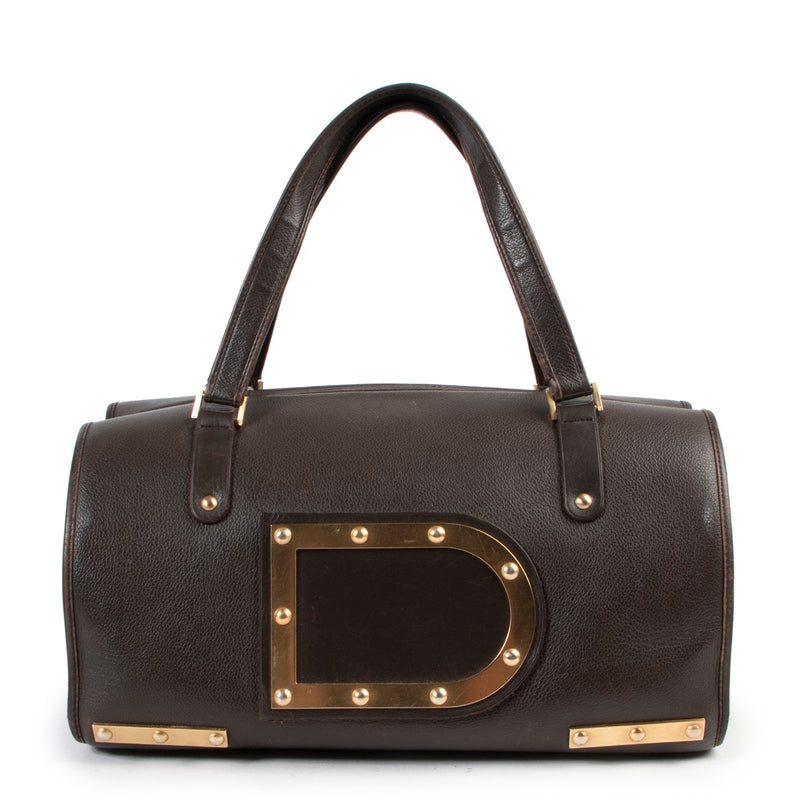 Shop safe online Delvaux top handle bag