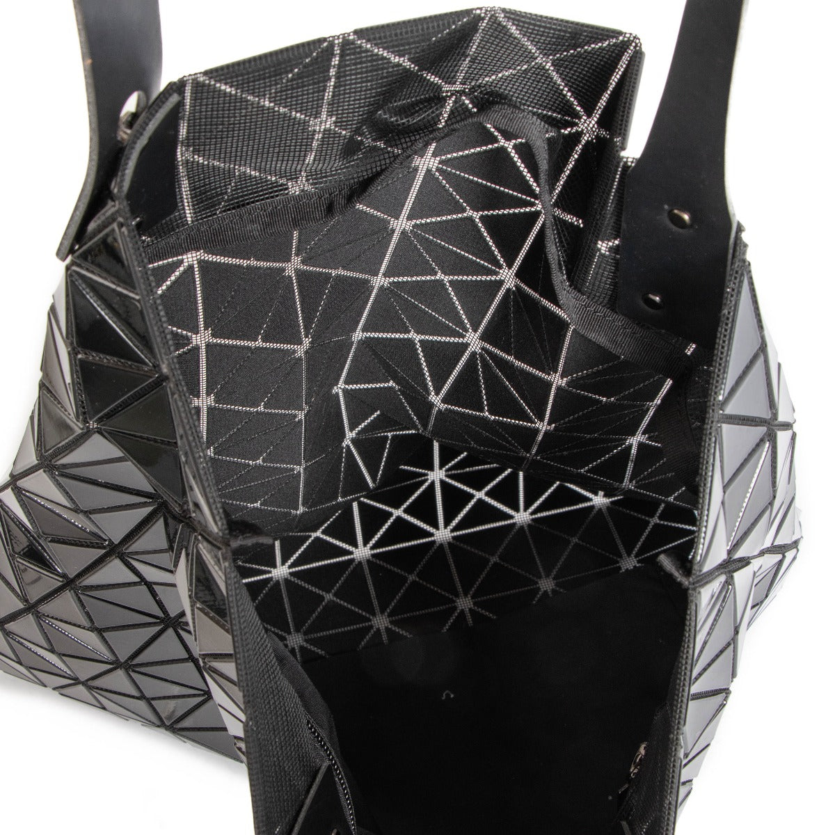 Shop a 100% authentic Bao Bao Issey Miyake Black Prism Tote Bag on Labellov.com.