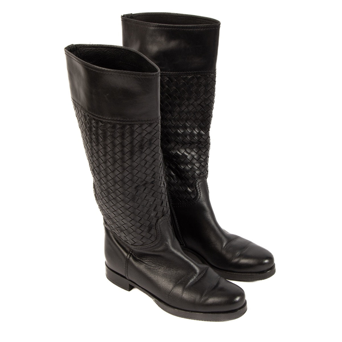 Buy preloved authentic Bottega Veneta Black Boots safe online at Labellov.com or in Brussels, Knokke and Antwerp