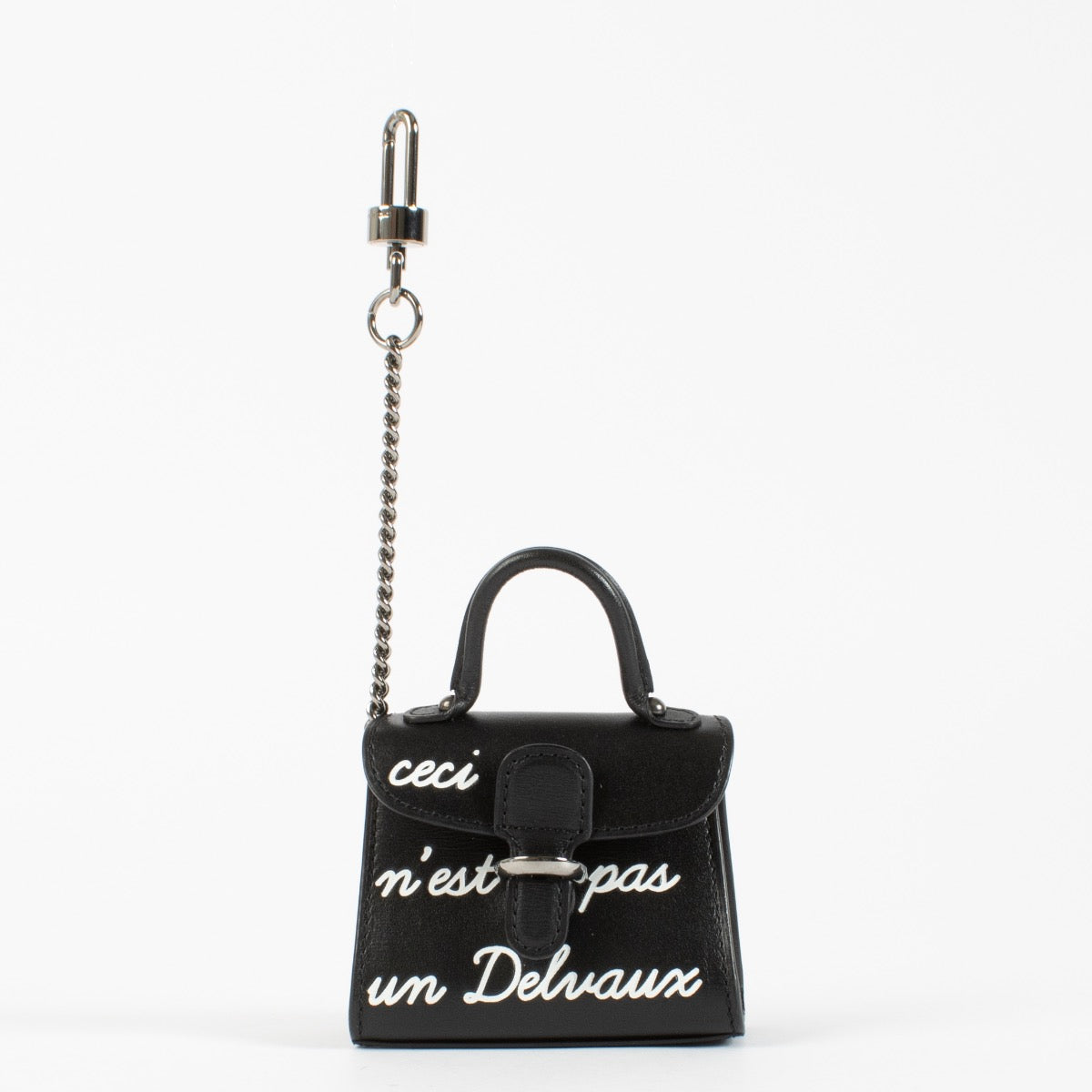 Delvaux Black L'Humour Bag Charm