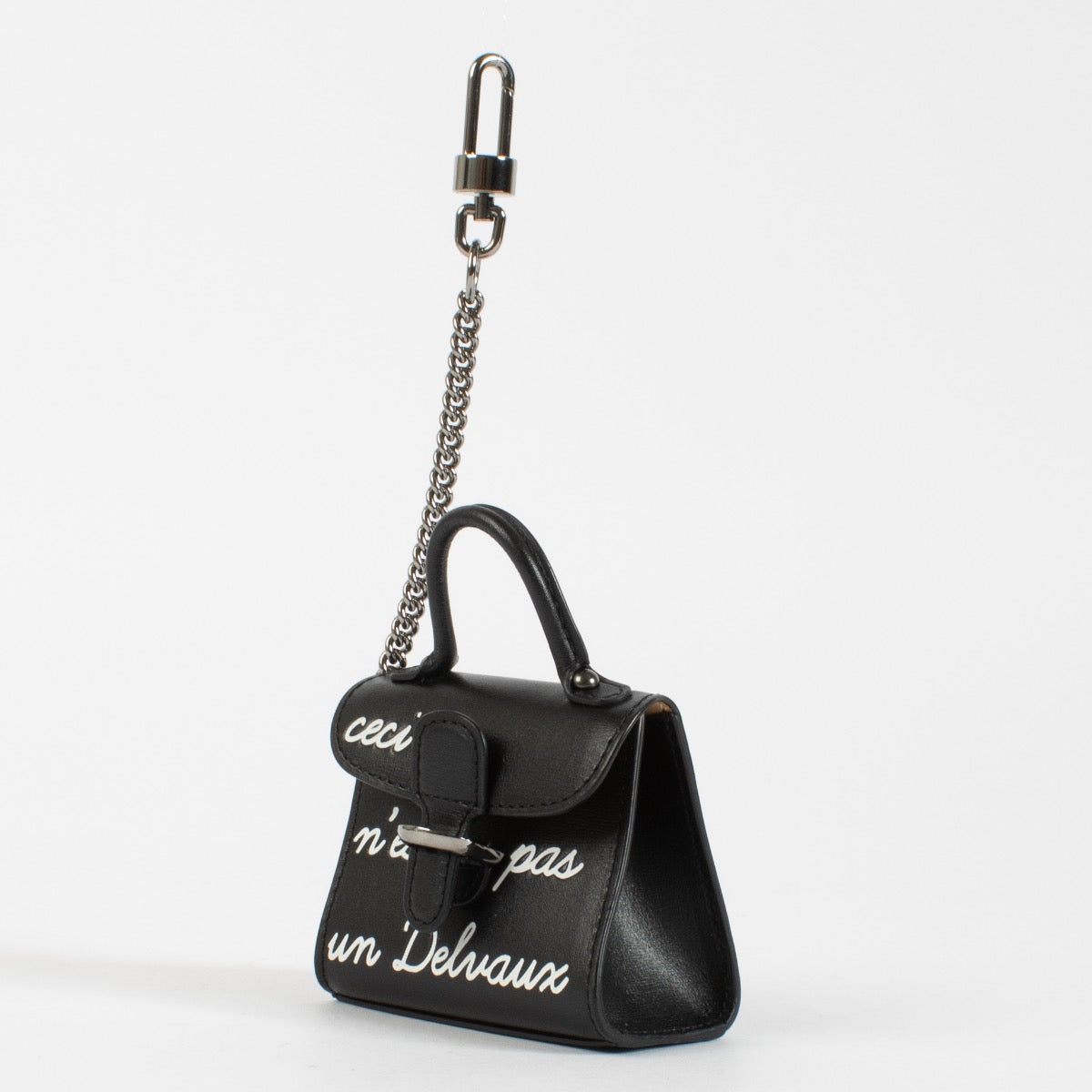 Delvaux Black L'Humour Bag Charm