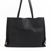 Buy an authentic Delvaux Black Rodeo Calf Tote Shoulder Bag in very good condition at Labellov in Antwerp.