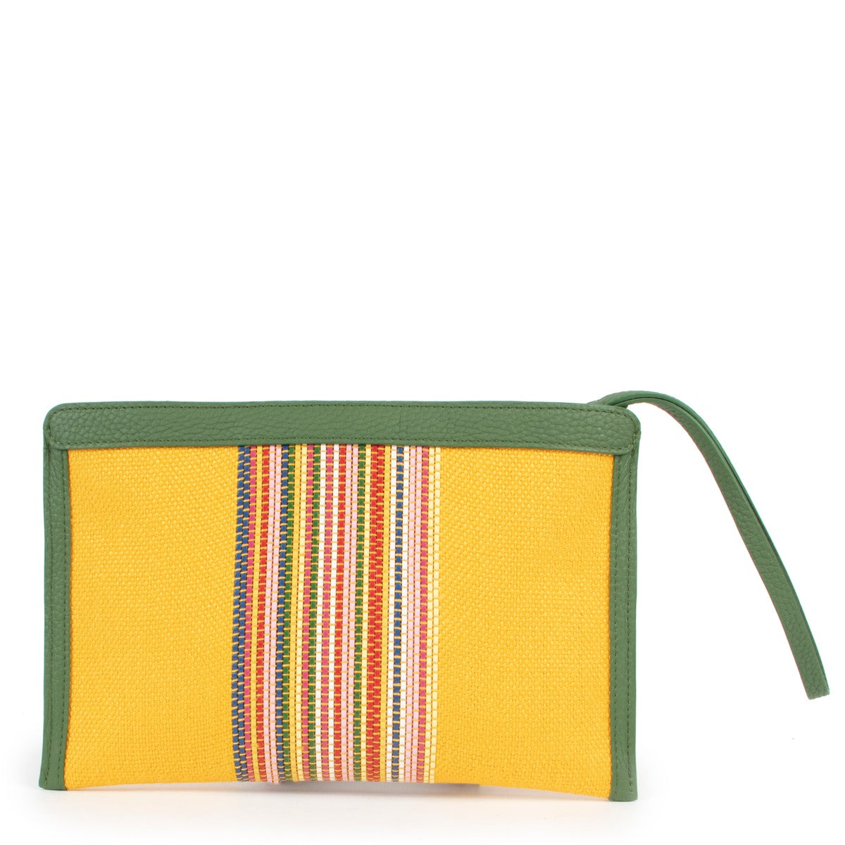 Preloved multicollor Delvaux clutch