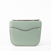 Authentic pre-loved Marni Grey Heart Lock Crossbody Bag on Labellov.com