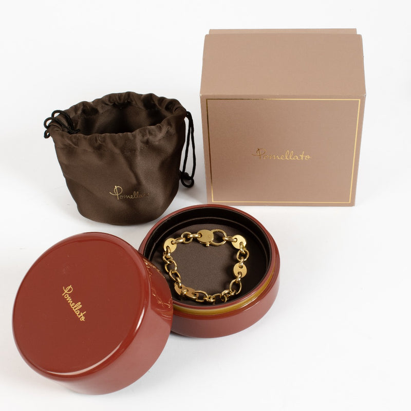 Pomellato Geelgouden Mariner Kettingarmband