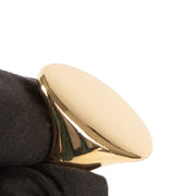 Authentic Second Hand Pomellato Yellow Gold Elliptical Signet Ring at Labellov.com