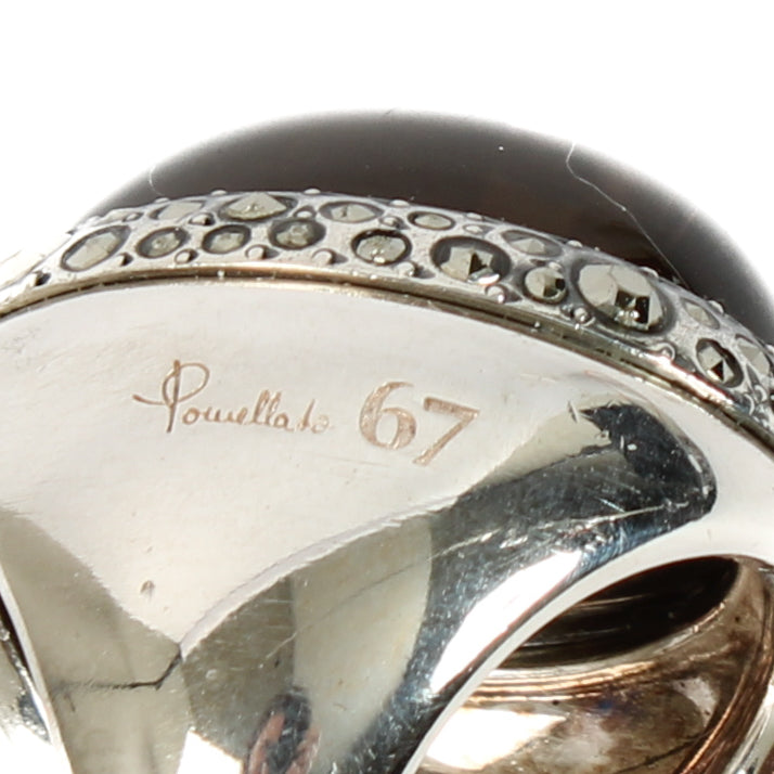 Pomellato Silver 67 Ring - Size 53
