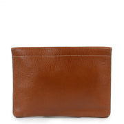 Shop safe online 100% authentic Delvaux cognac clutch in good preloved condition, Beautiful preloved cognac clutch, Preloved Delvaux clutch in a lovely preloved condition.