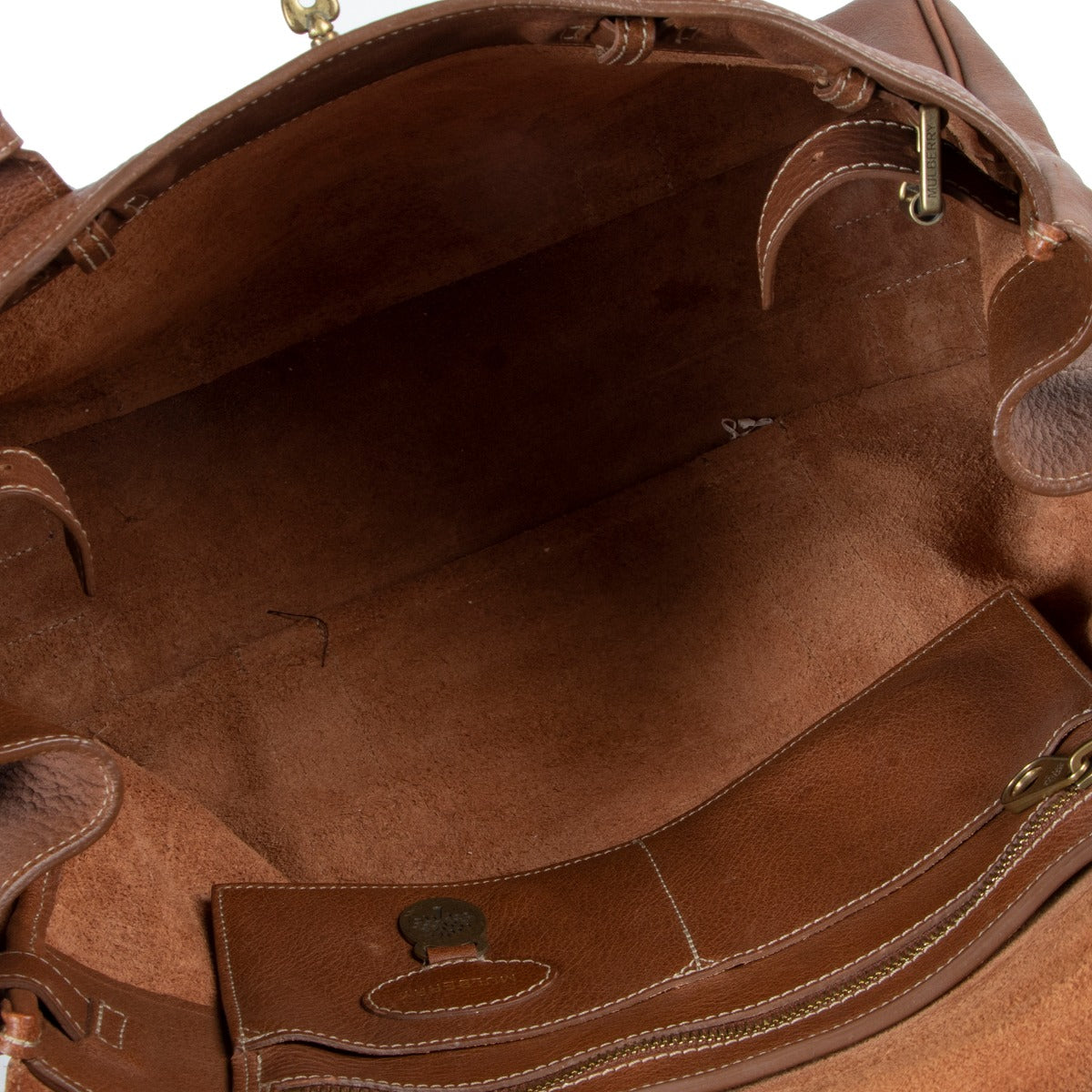 Mulberry brown shoulder bga in a good preloved condition
