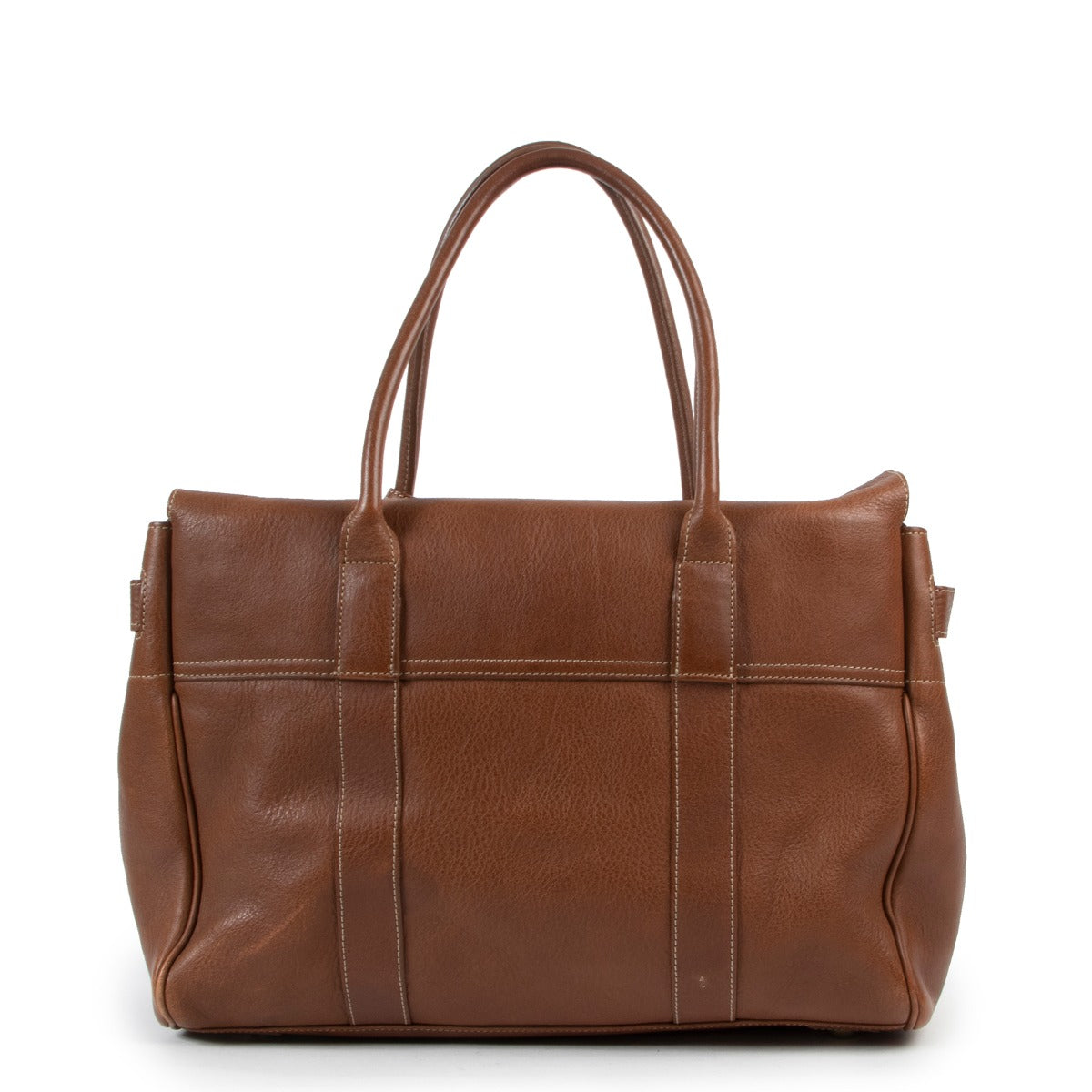 Mulberry brown leather shoulder bag in good condition