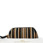 shop 100% authentic second hand Delvaux Multicolor Toile de Cuir Pouch Bag on Labellov.com