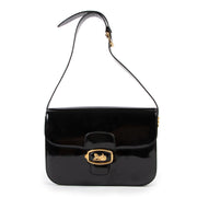 Shop safe online at Labellov in Antwerp this 100% authentic second hand Celine Black Patent Leather Box Bag