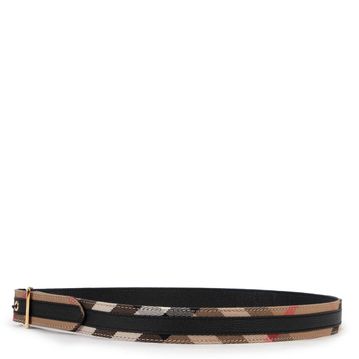 Shop safe online 100% authentic second hand Burberry Checked Belt - Size 85 in brand new condition at the right price at Labellov in Antwerp.