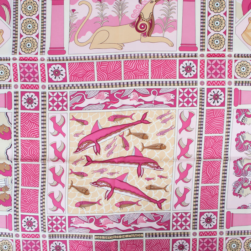 Buy this Hermès Les Secrets de Minos Scarf for a fair price at Labellov online or in store. Buy Hermès items for a reasonable price.