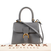 Delvaux Grey Brillant Mini + Strap available at Labellov for a fair price and in good condition, online or in store.