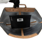 MM6 Maison Margiela Beige Metal Handle Tote Bag