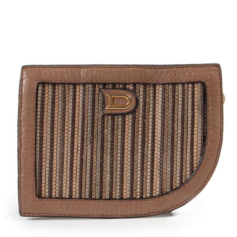 Designer item Brown Toile De Cuir wallet in 2nd hand online store in perfect and original condition.