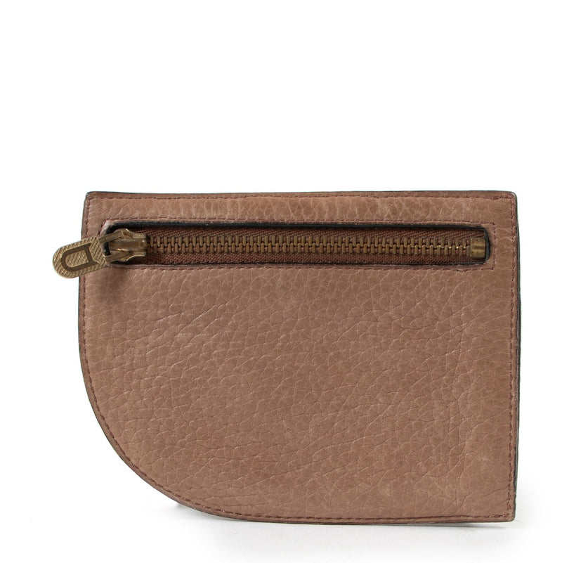 Delvaux Brown Leather Wallet in good condition and quality on Labellov luxury site