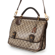 Shop safe online 100% authentic Gucci Vintage Monogram Shoulder Bag in very good condition at the right price at Labellov in Antwerp.