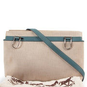 Buy this Delvaux Baby Blue Canvas Crossbody Bag for a fair price at Labellov luxury in Antwerp online or in store. This Delvaux Baby Blue Canvas Crossbody Bag is available, step by and bring your delvaux items.