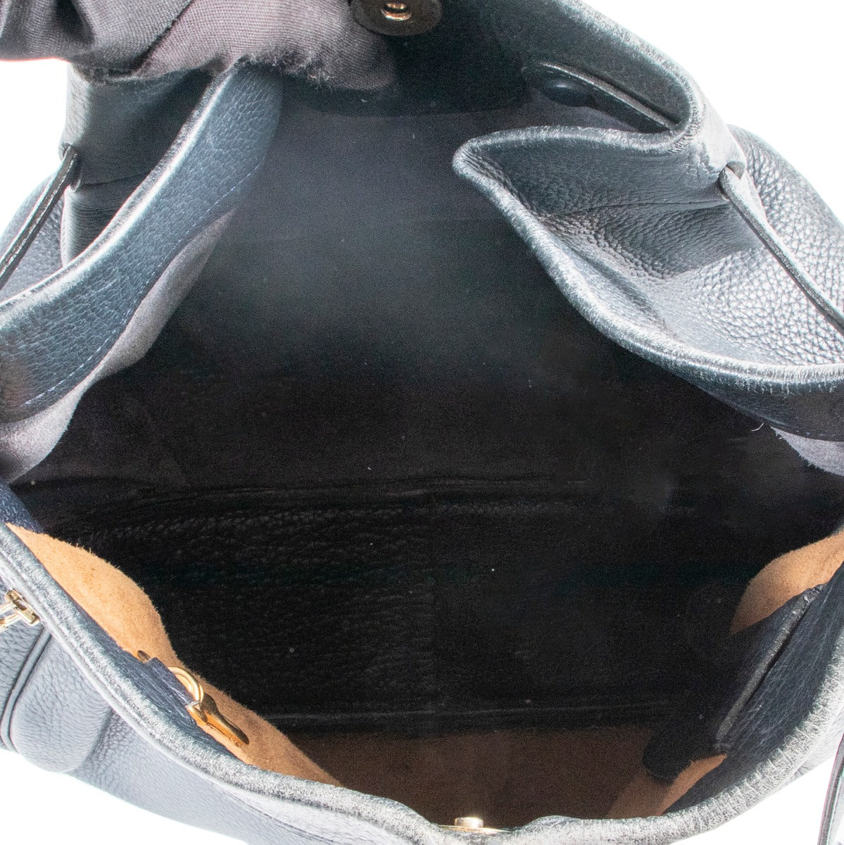 Original Delvaux Marine Blue Leather Crossbody in good quality on LAbellov Luxury Vintage site online for sale