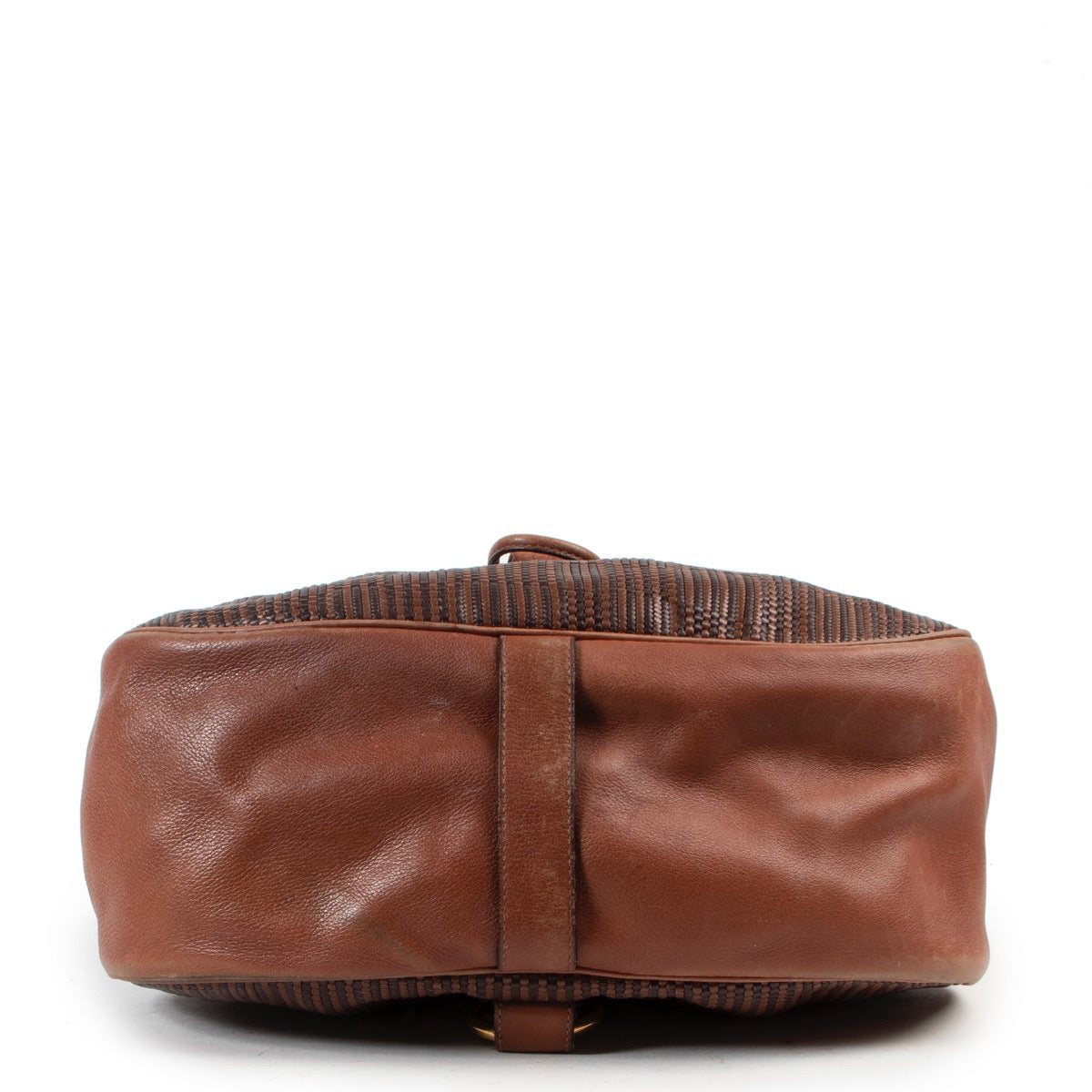 Koop authentieke tweedehands Delvaux bruin lederen handtas met juiste prijs. Achetez un authentique sac Delvaux en cuir Brun d'occasion au juste prix. Buy authentic second hand Delvaux Cognac Toile De Cuir Backpack bag at the right price.