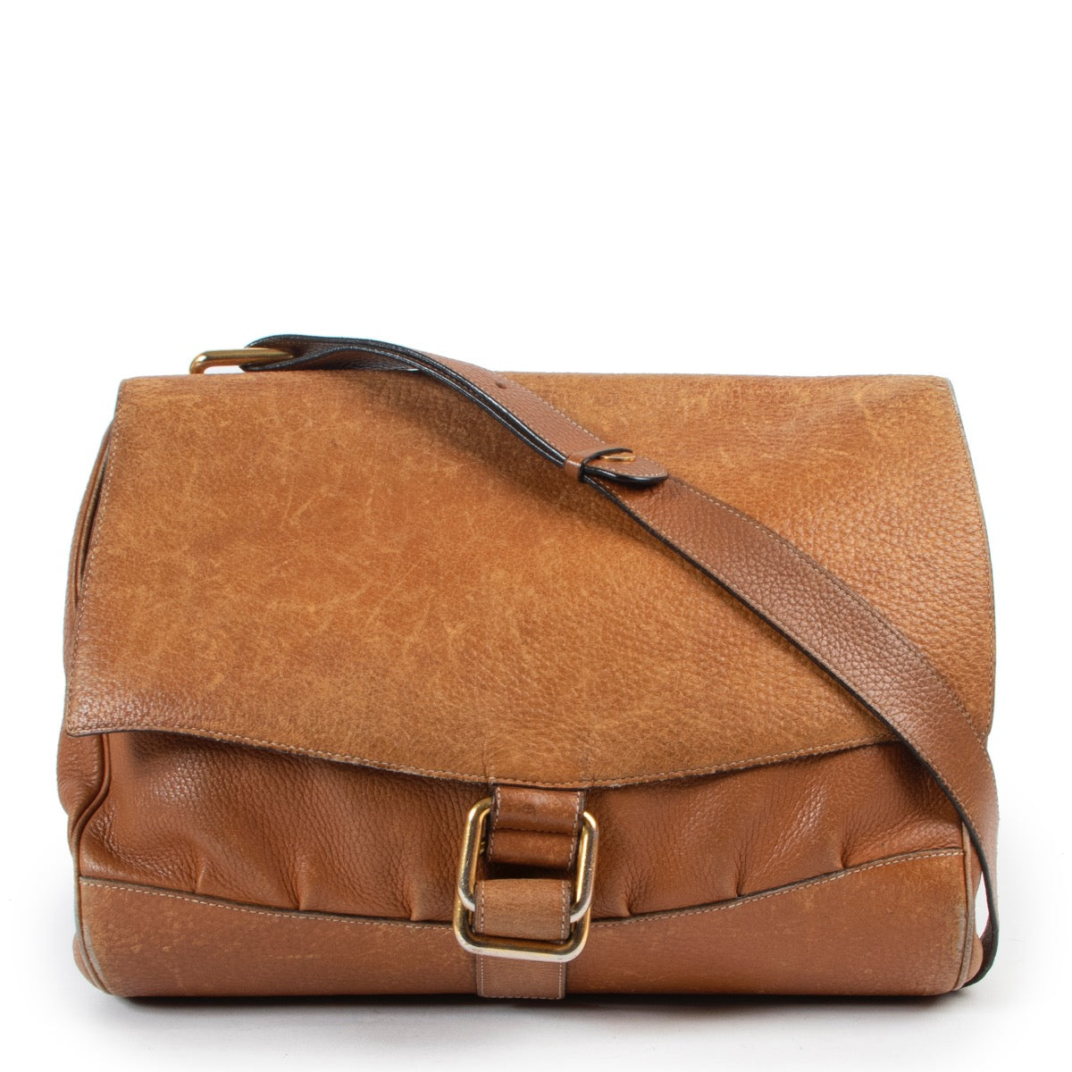 Koop authentieke tweedehands Delvaux bruine lederen handtas met juiste prijs. Achetez un authentique sac à main Delvaux d'occasion au bon prix. Buy authentic second hand Delvaux bag at the right price.
