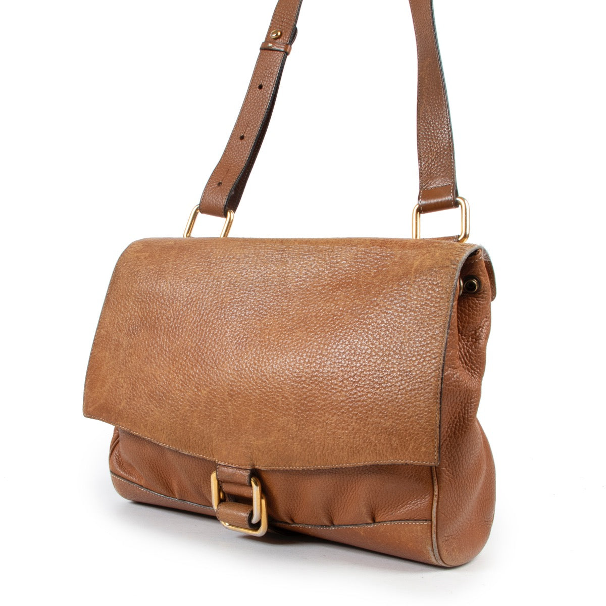 Koop authentieke tweedehands Delvaux bruine lederen handtas met juiste prijs. Achetez un authentique sac à main Delvaux d'occasion au bon prix. Buy authentic second hand Delvaux bag at the right price.