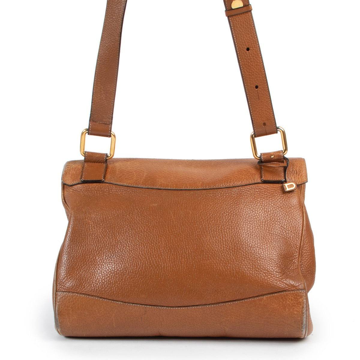 Koop authentieke tweedehands Delvaux bruine lederen handtas met juiste prijs. Achetez un authentique sac à main Delvaux d'occasion au bon prix. Buy authentic second hand Delvaux bag at the right price.