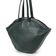 Koop authentieke tweedehands Delvaux groene lederen handtas met juiste prijs. Achetez un authentique sac à main Delvaux d'occasion au bon prix. Buy authentic second hand Delvaux bag at the right price.