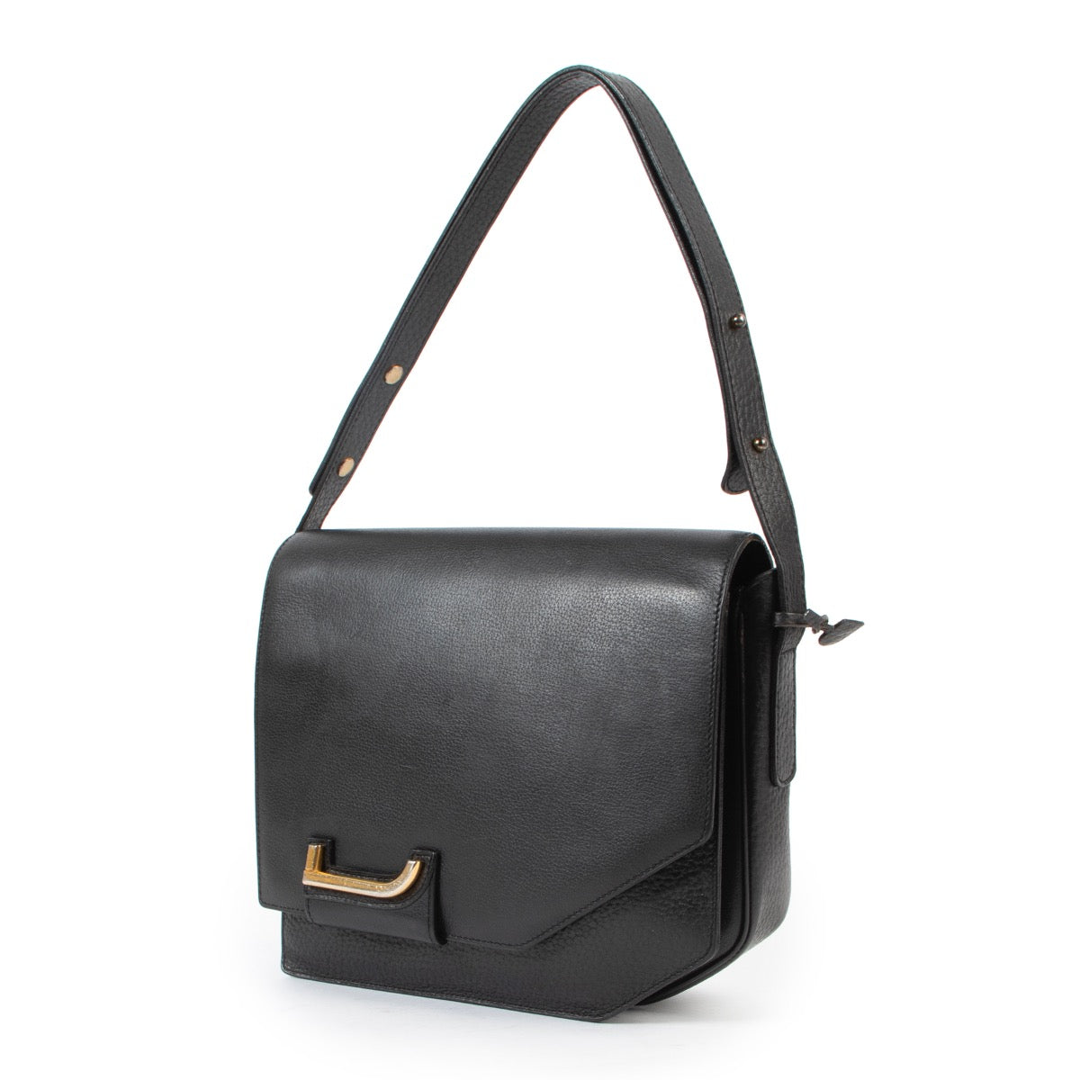 Get this Delvaux Black Shoulder Bag for a fair price at a luxury boutique. Buy and sell your Delvaux items for a reasonable price at Labellov online or in store