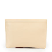 Shop safe online authentic second hand Must Delvaux Beige Clutch in good preloved condition at the right price at Labellov.com.