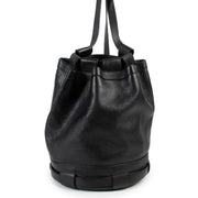 Shop safe online authentic second hand Must Delvaux Black Leather Shoulder Bag in good preloved condition at the right price at Labellov.com.