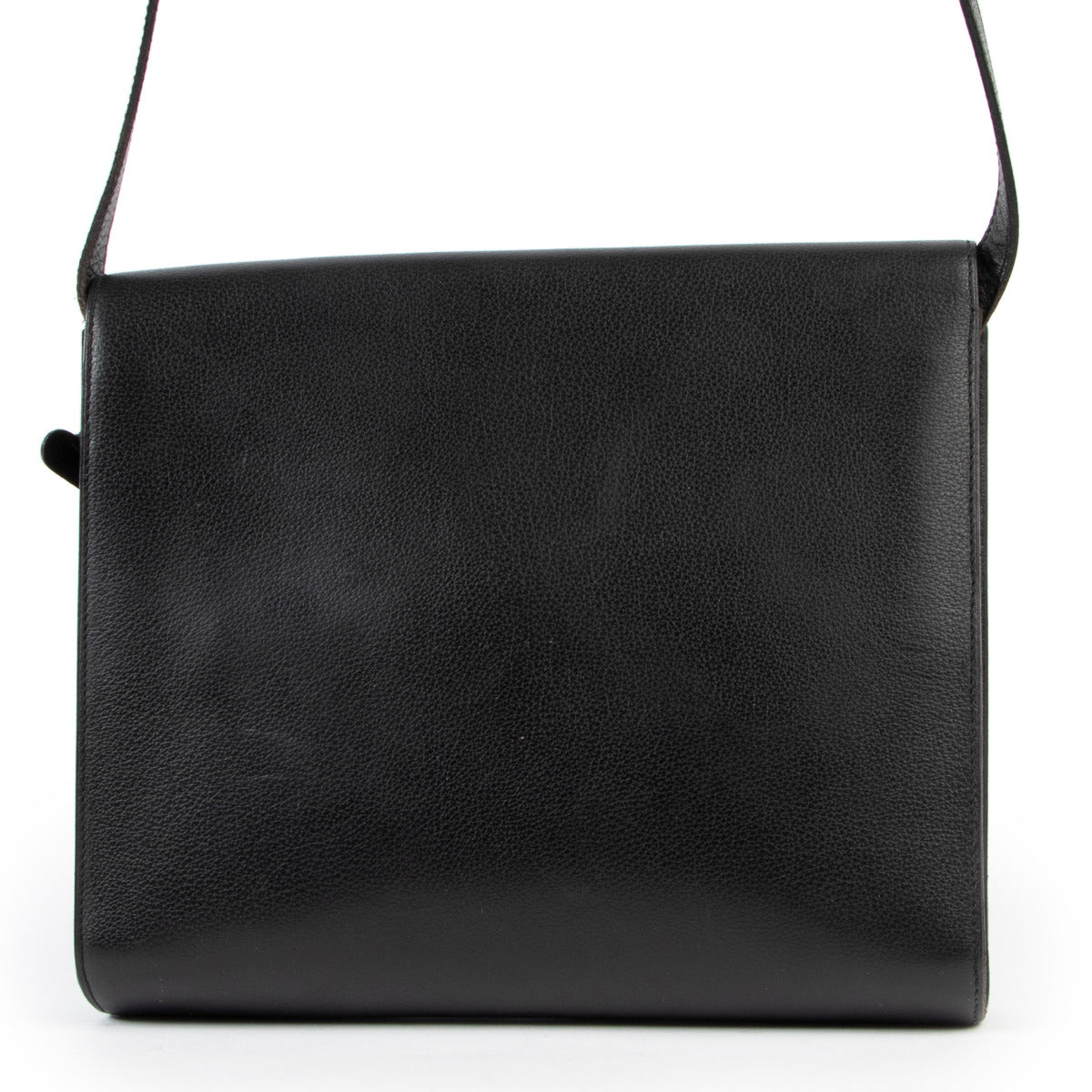 Delvaux Black Aubade Polo Shoulder Bag