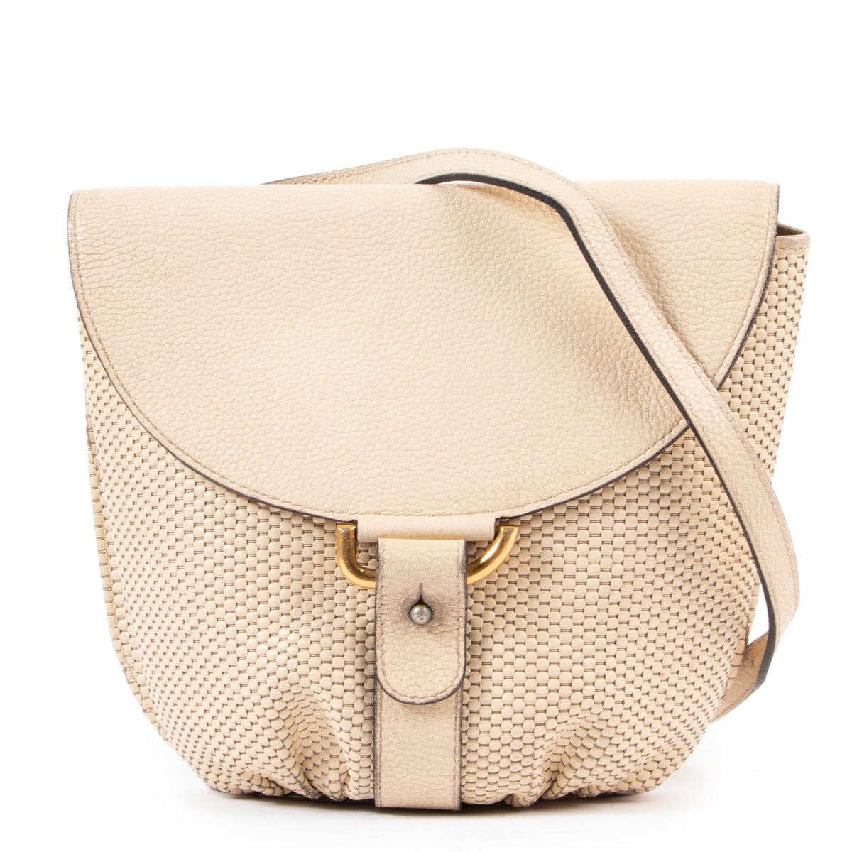 Delvaux Beige Crossbody Bag