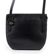 Shop safe online 100% authentic second hand Delvaux Black Toile De Cuir Crossbody Bag in very good condition at the right price at labellov in Antwerp.