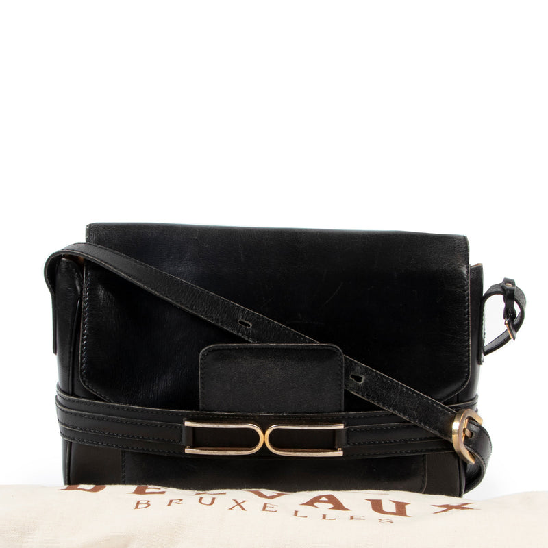 Delvaux Black Vintage Crossbody