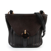 Shop safe online 100% authentic second hand Delvaux Brown Toile De Cuir Shoulder Bag in very good condition at the right price at Labellov in Antwerp.