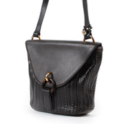 Shop safe online 100% authentic second hand Delvaux Brown Toile De Cuir Shoulder Bag in very good condition at the right price at Labellov in Antwerp.