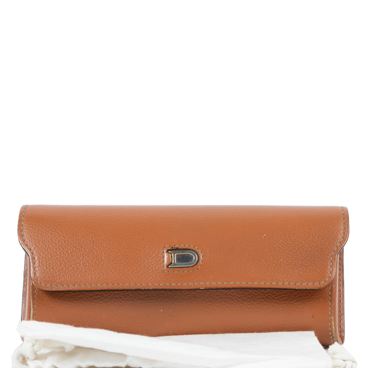 This Delvaux Cognac Sunglass Case is available at Labellov online or in store in Antwerp
