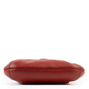 Shop safe online 100% authentic second hand Deux De Delvaux Red Crossbody Bag in very good condition at the right price at Labellov in Antwerp.