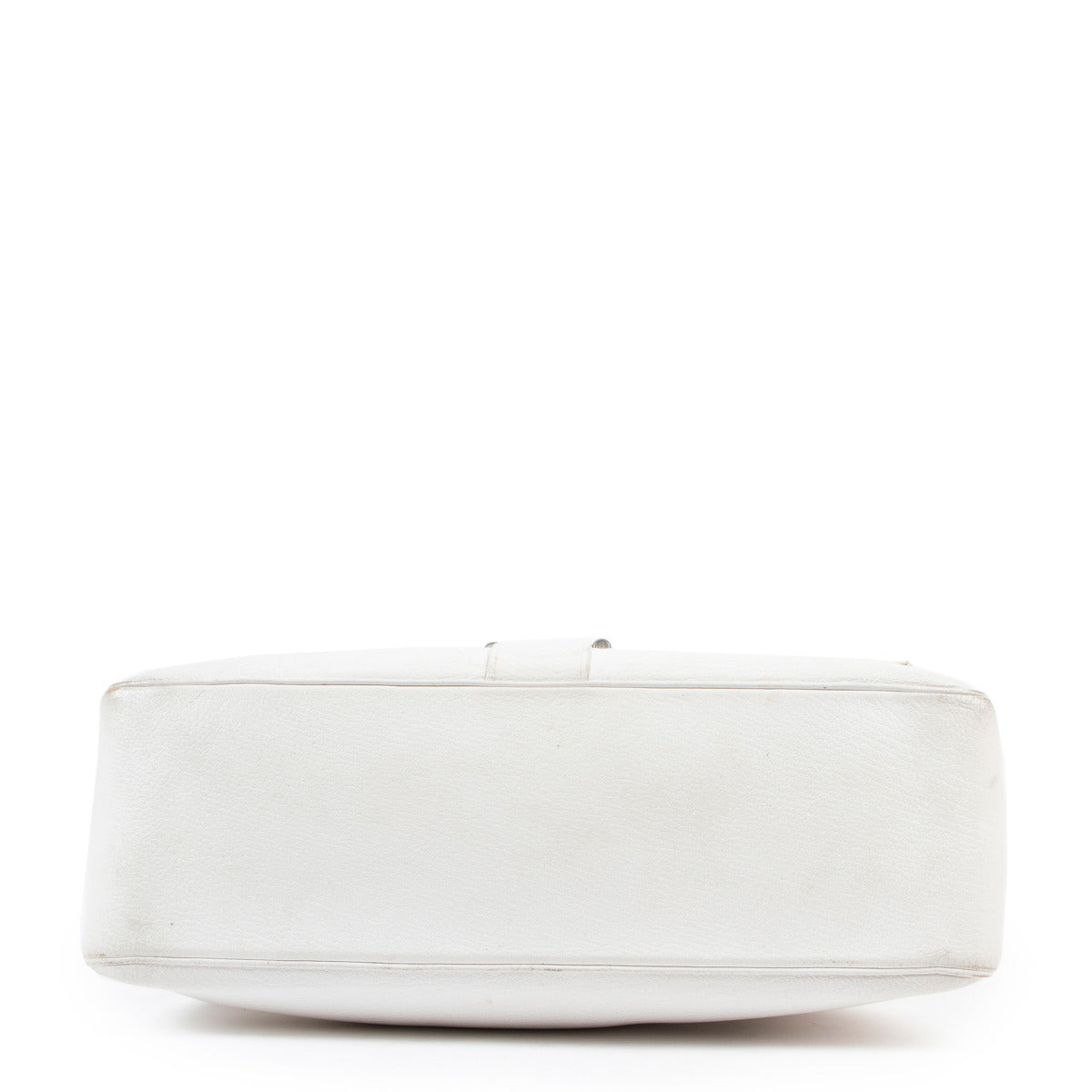 Delvaux White Givry MM Shoulder Bag