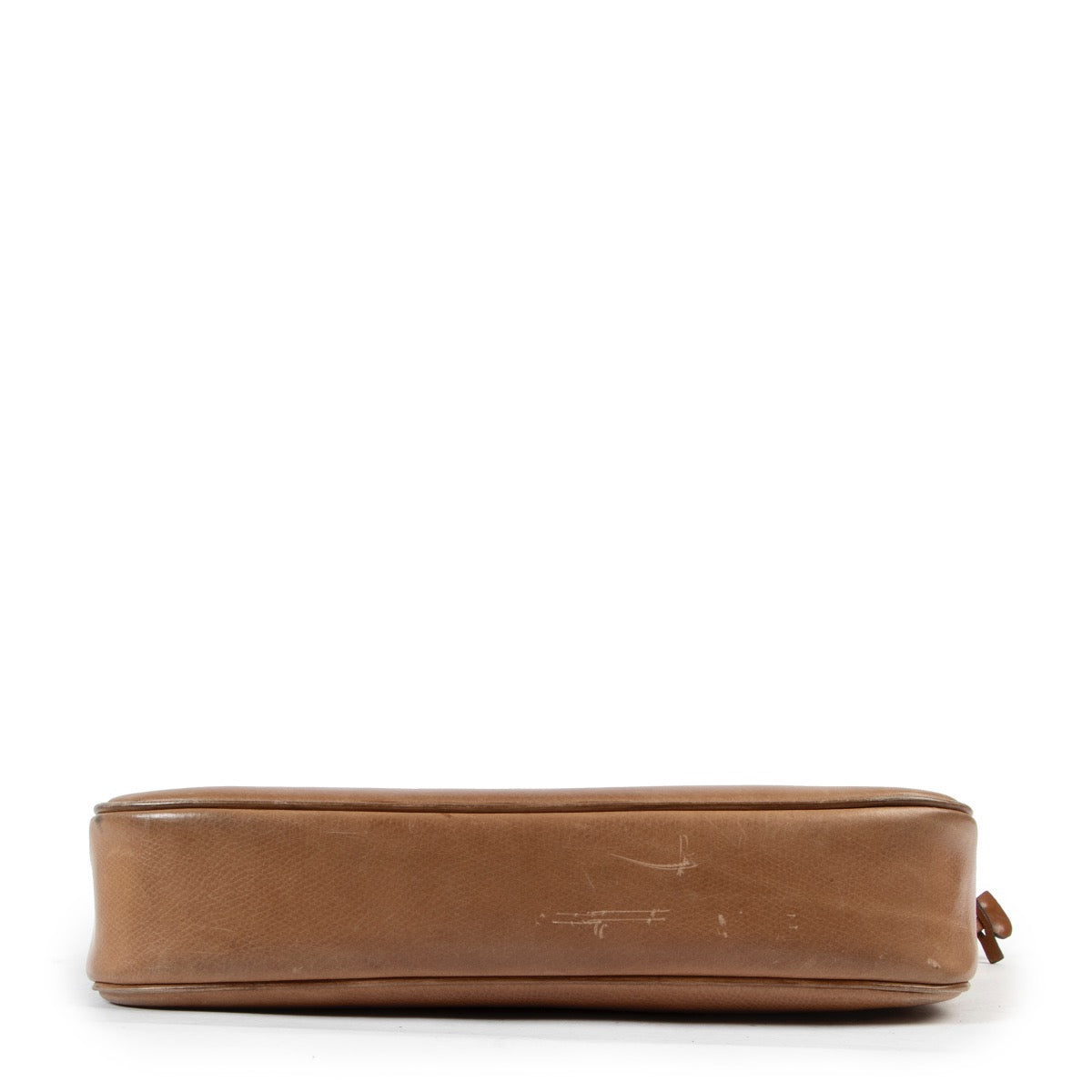 Delvaux Beige Leather Crossbody in good condition now on Labellov vintage site for luxury designer goods