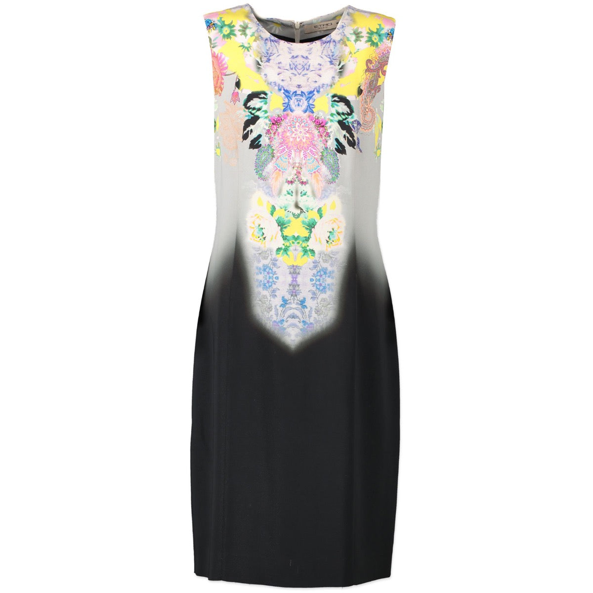 Original Vintage Etro Black Multicolor Dress now for sale on Labellov vintage for luxury 2nd hand designer clothes